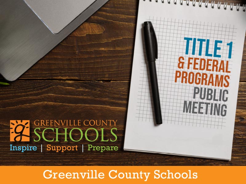 Title I Public Meeting set for Wednesday, April 24