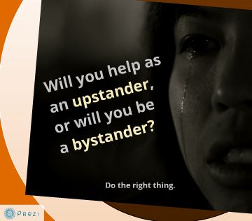 Are you a bystander?