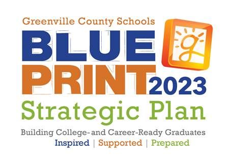 Greenville County Blue Print 2023 Strategic Plan - Building College- and Career-Ready Graduates. Inspired | Supported | Prepared