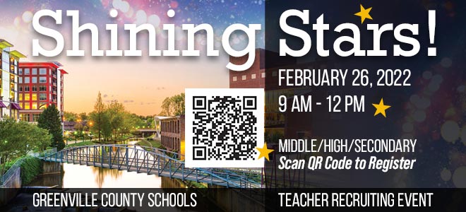 Shining Stars Recruitment for Middle and High School Teachers