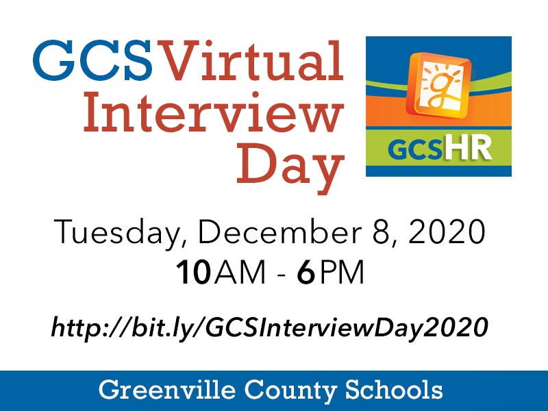 GCS to host Virtual Interview Day