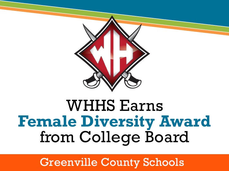 WHHS Earns Female Diversity Award from College Board