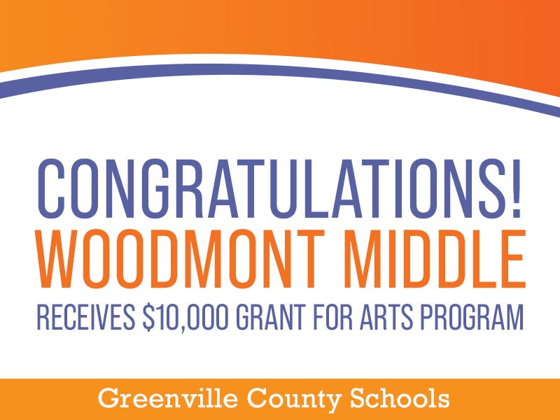 Woodmont Middle School Receives $10,000 Grant for Arts Program