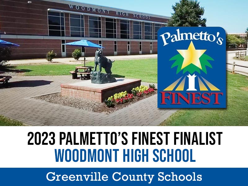 Woodmont High School Selected as Palmetto's Finest Awards Finalist