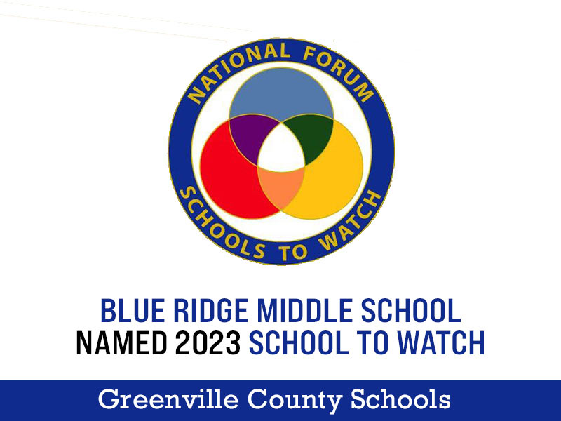 Blue Ridge Middle School named School to Watch