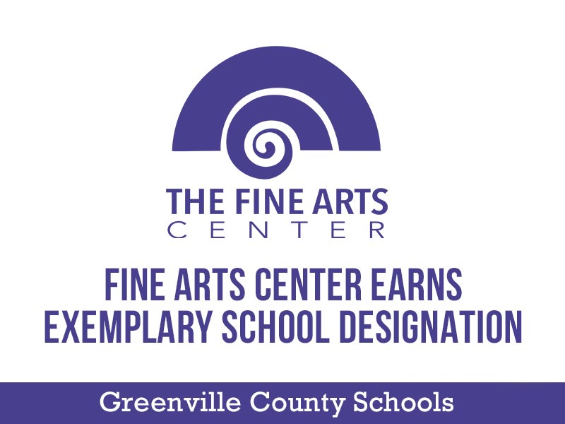 Fine Arts Center Earns Exemplary School Designation