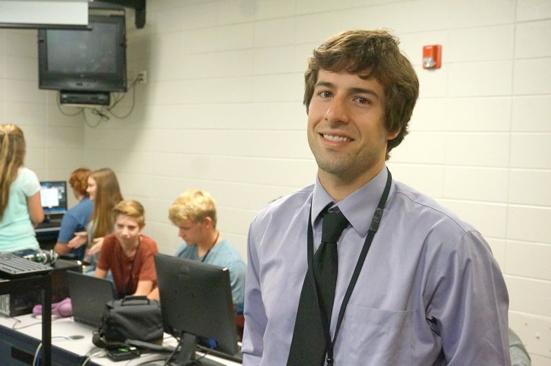 Photo of Travis Farnham, Greenville County Emerging Secondary Teacher of the Year