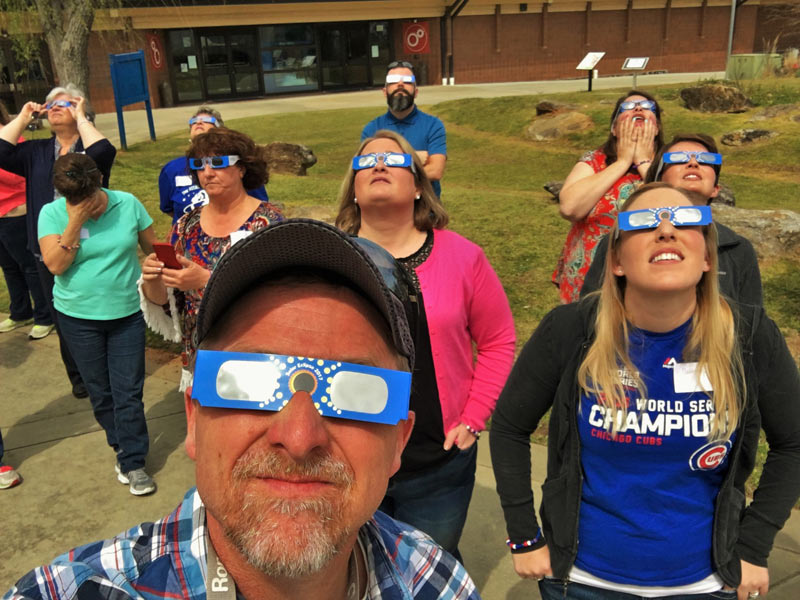 Rare Solar Eclipse Offers Opportunities for Professional Development for Teachers