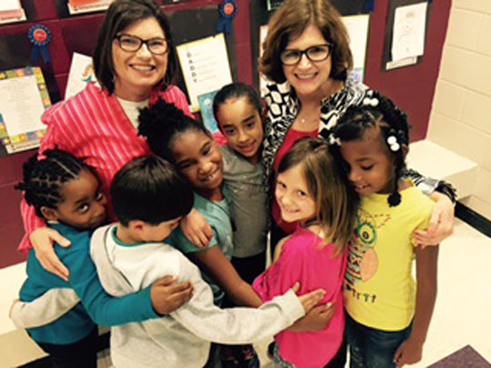 Counselors at Simpsonville Elementary provide a wide-ranging school counseling program. 