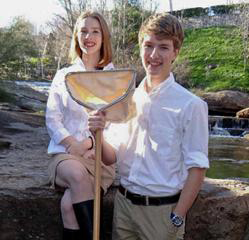 Rachel and Adam Enggasser have been awarded the EPA President's Environmental Youth Award (PEYA) for EPA Region 4.