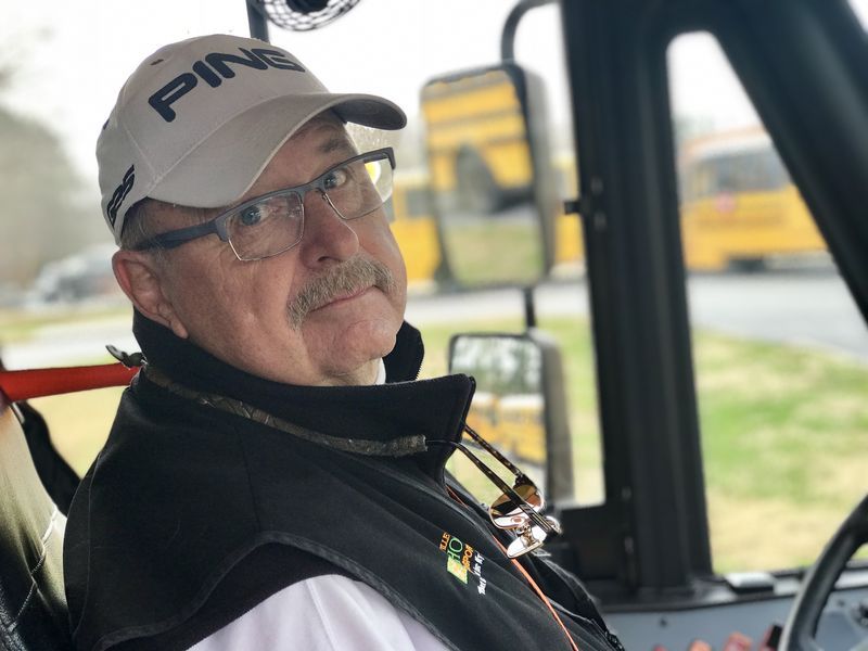 Mike Stroman retired from corporate America and has been driving a school bus for 8 years.  He enjoys golfing in between his morning and afternoon routes.