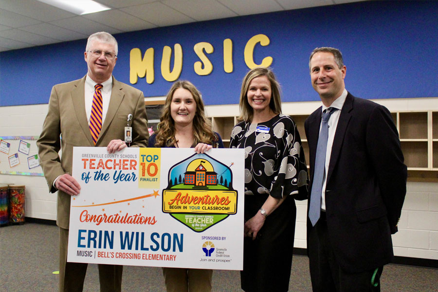 Erin Wilson, Music Teacher at Bell’s Crossing Elementary