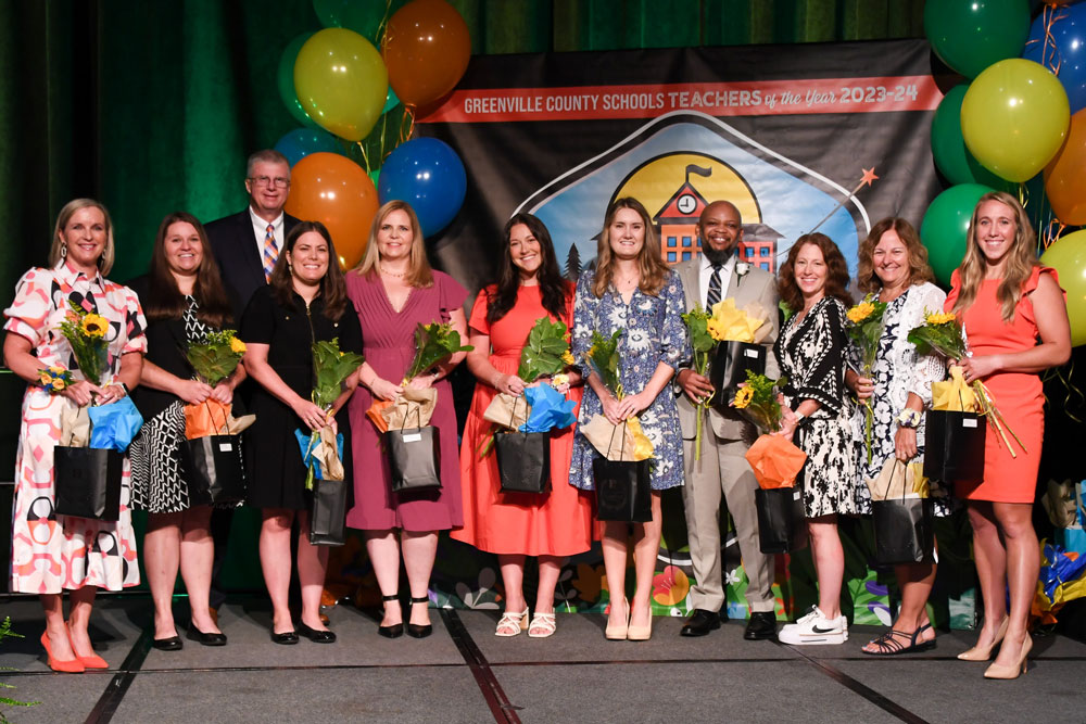 Top 10 Finalists for Teacher of the Year