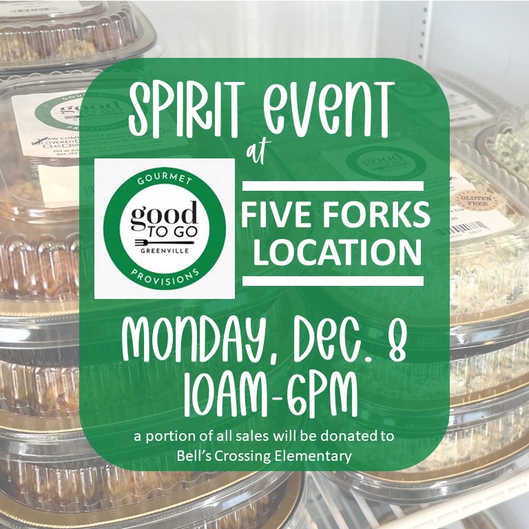 Good to Go Spirit Event