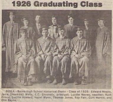 1926 Graduating Class