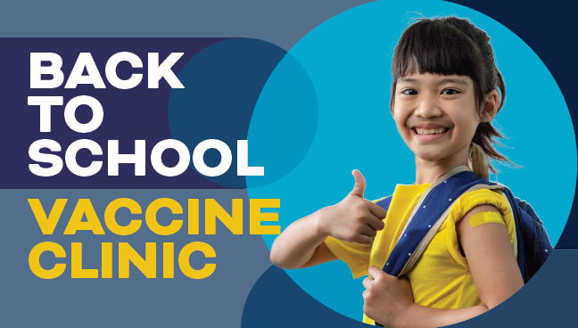 Back To School Vaccine Clinic