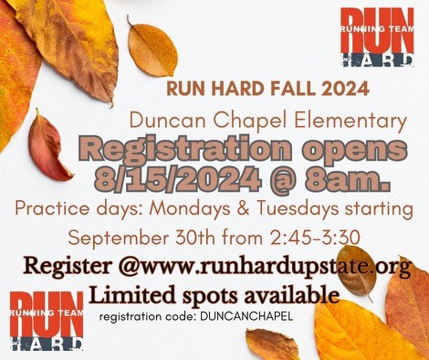 Fall RunHard Sign-Ups are open!  