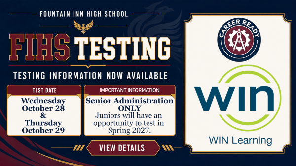 Testing Information October 26-27