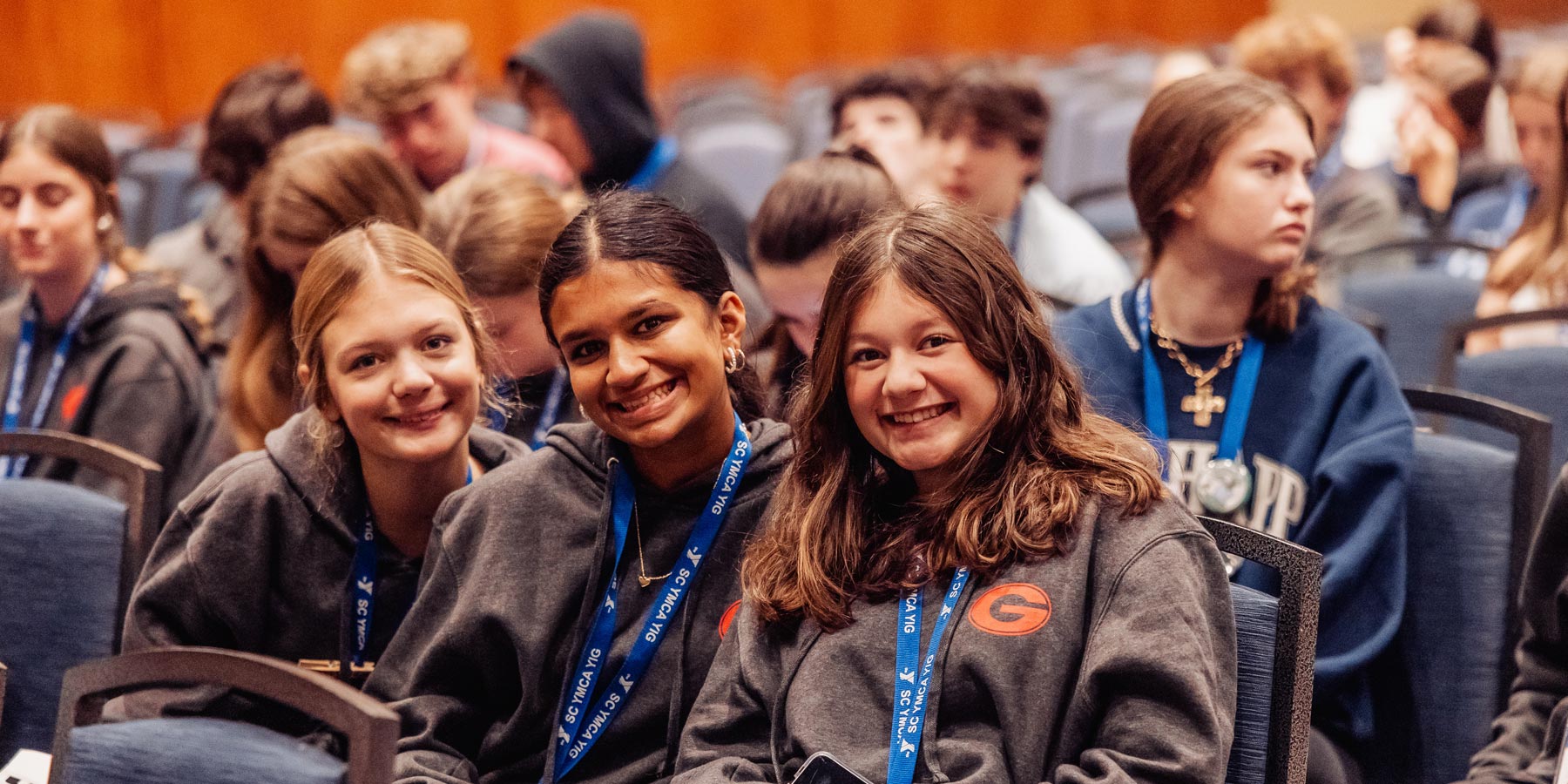 Students at Youth in Government