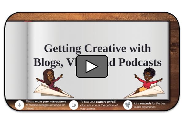 Blogs, Vlogs, and Podcasts