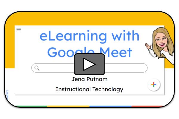eLearning with Google Meet - K4-2nd