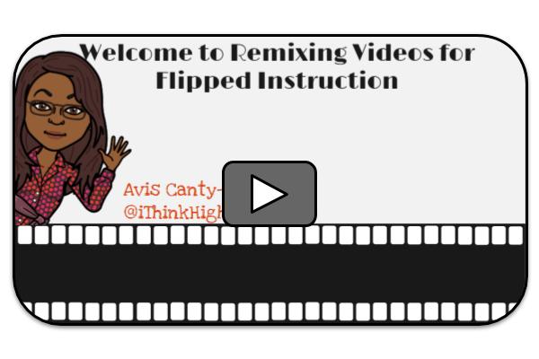 Remixing Videos for Flipped Instruction