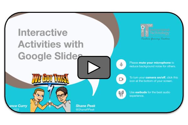 Interactive Activities with Google Slides