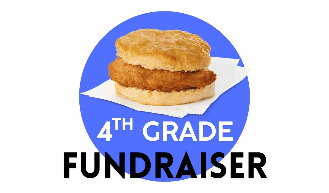 Fundraiser decorative image with chicken biscuit