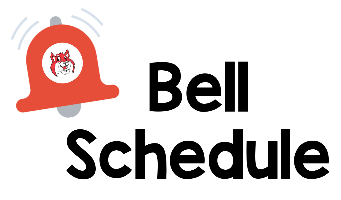 bell schedule with a TEK logo on the bell