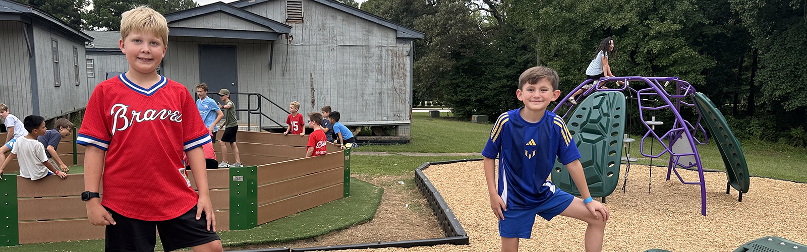 Boys on the playground