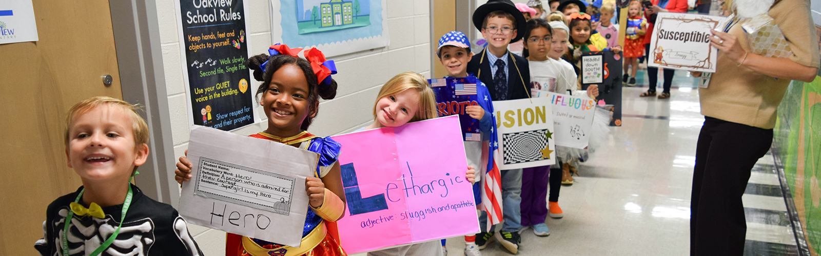 Vocabulary parade