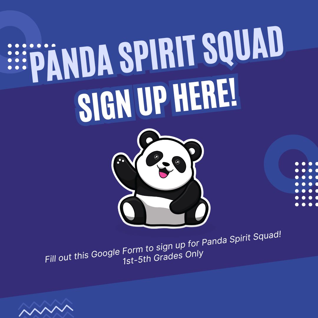 Panda Spirit Squad - Sign Up Here!