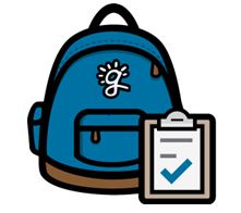 parent backpack logo