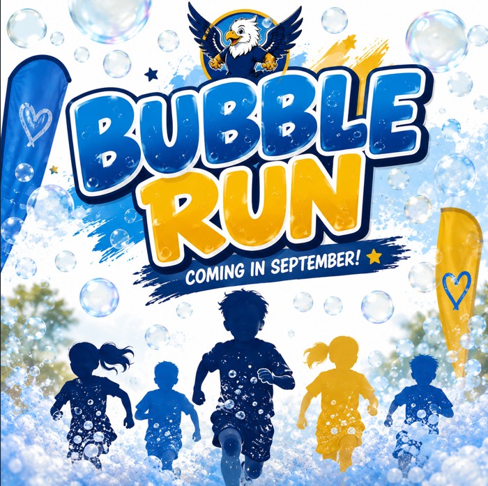 Bubble Run fundraiser, coming in September