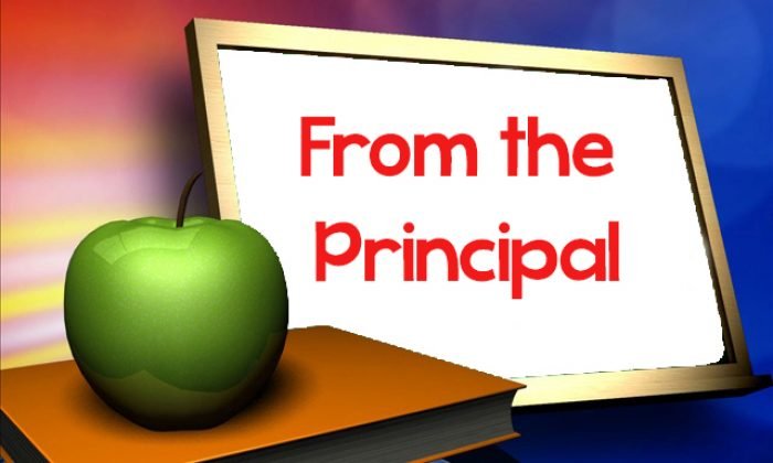 Note from the Principal