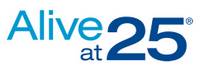 Alive at 25 logo
