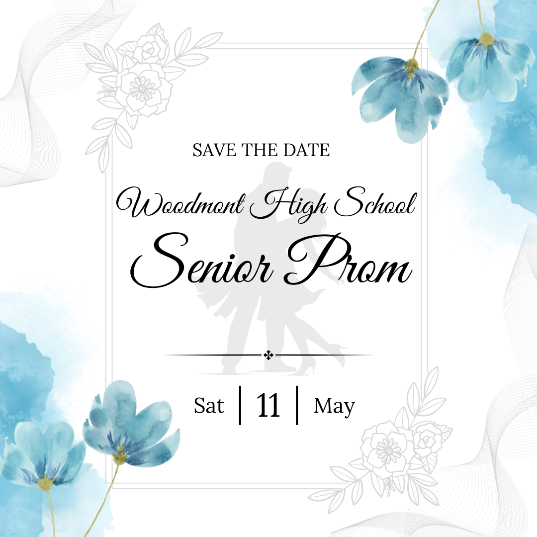 WHS Prom Save the Date for Saturday May 11