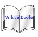 open book with Wildcat Books text