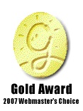 Webmaster Gold Award